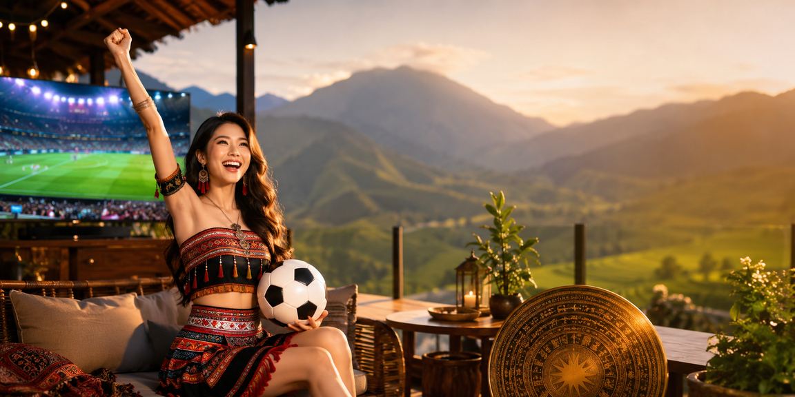 Không gian giải trí sòng bài tại Việt Nam với bàn live casino và màn hình tỷ số trực tiếp